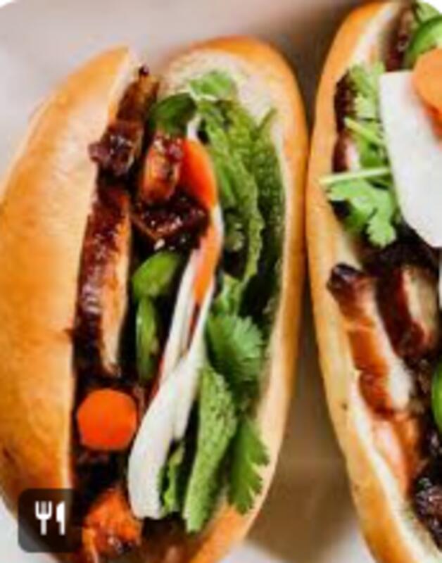 37. Banh Mi Thit Nuong / Pork Sandwich